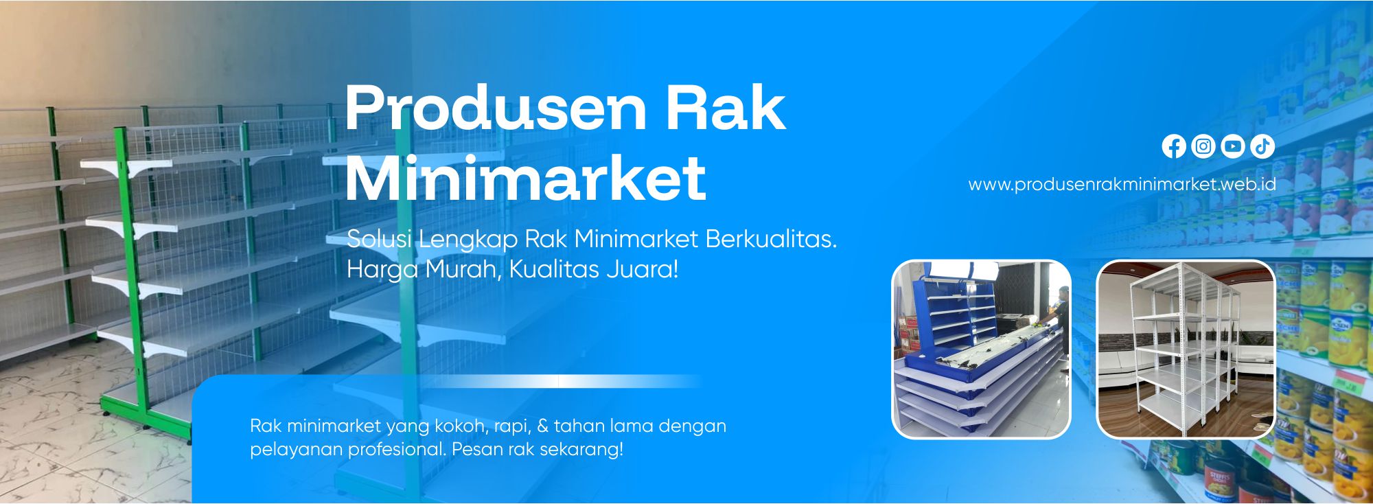 Sub Banner Produsen Rak Minimarket